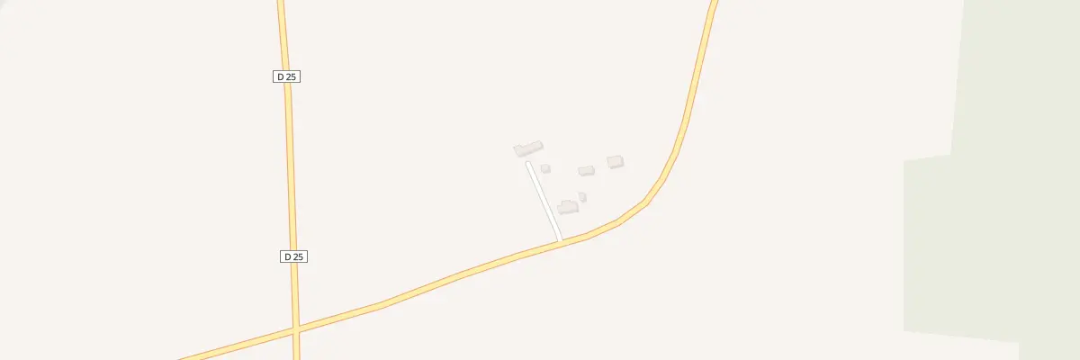 Plan du 1 Les Bruyères à Beauche