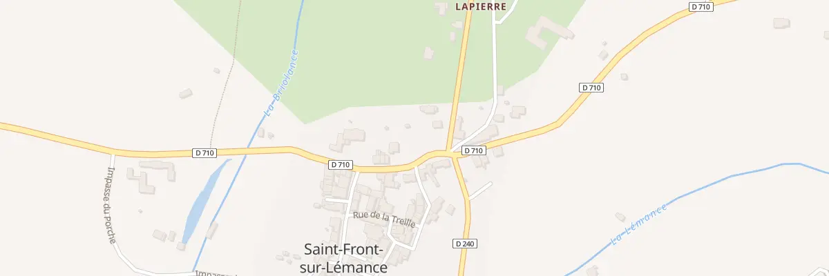 Plan du 49 Av du Périgord à Saint-Front-sur-Lémance