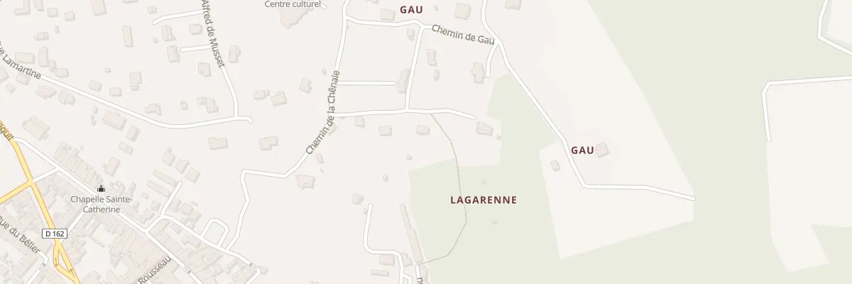 Plan du 399 Che de Gau à Fumel