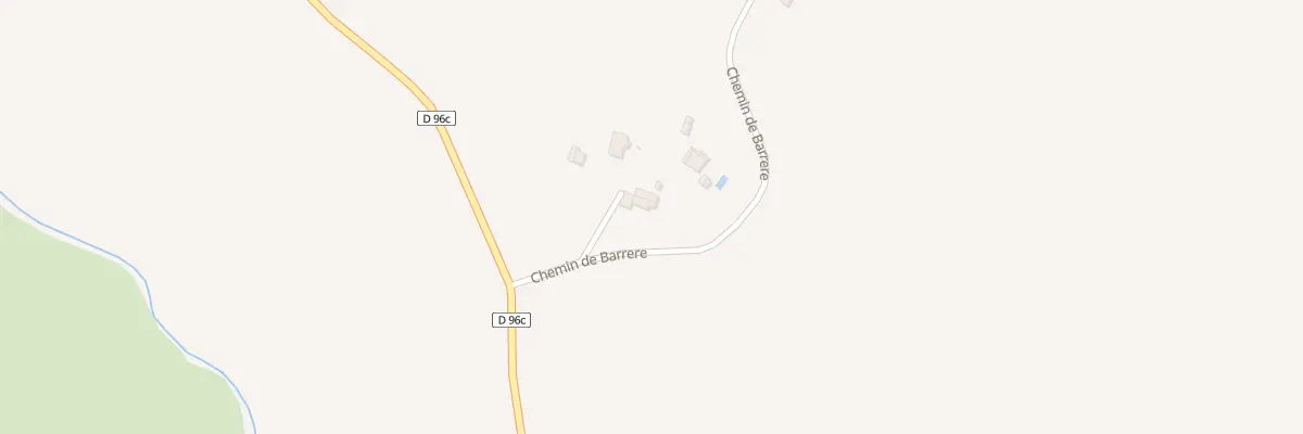 Plan du 10A Rebeillat à Francon