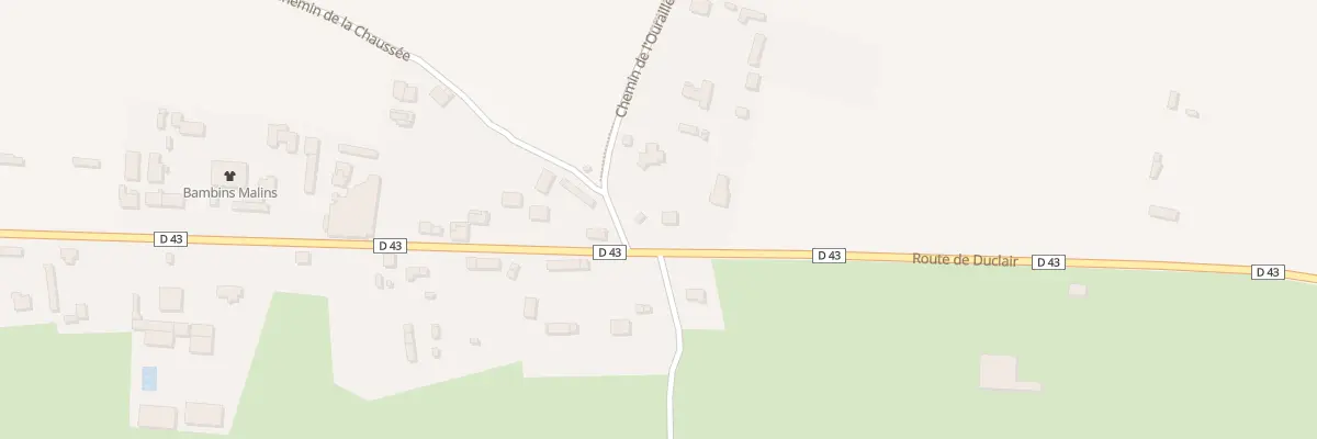 Plan du 832 Rte de Duclair à Roumare
