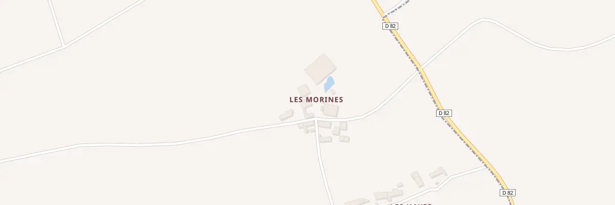 Plan du 175 Les Morines à Houssay