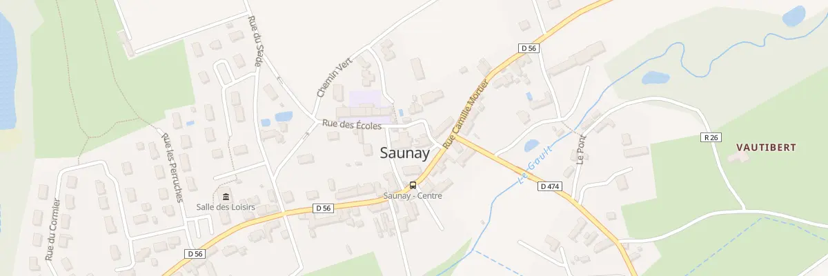 Plan du 16 Rue des Écoles à Saunay