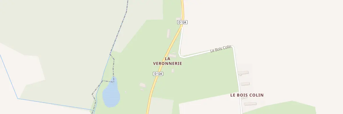 Plan du 1 La Veronerie à Miermaigne