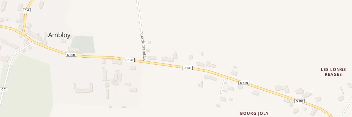 Plan du 6 Rue du Bourg Joly à Ambloy