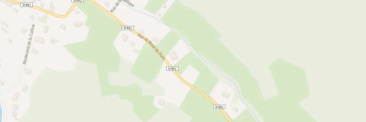 Plan de la Rue du Bout du Pont à Salies-du-Salat