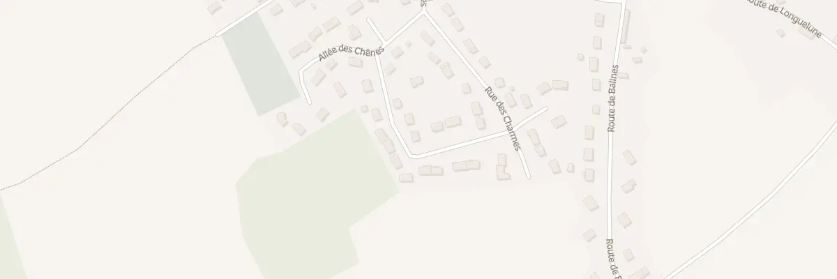 Plan du 8 All des Marronniers à Piseux