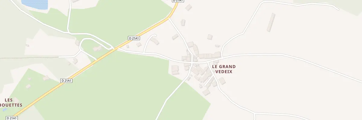 Plan du 5 Le Grand Vedeix à Saint-Cyr