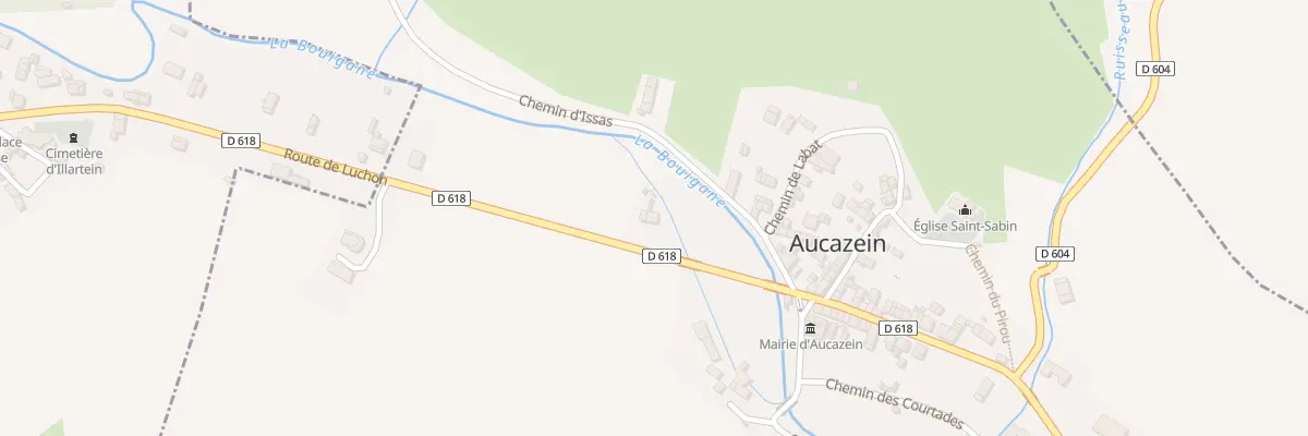 Plan du 44 Lane à Aucazein