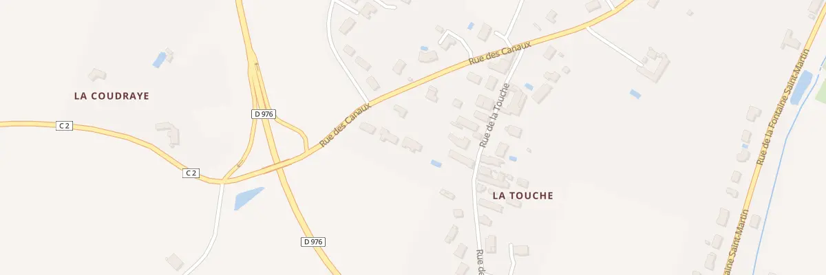 Plan du 130 Rue des Canaux à Bléré