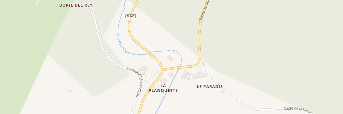 Plan du 43 Rte de Sauveterre à Blanquefort-sur-Briolance