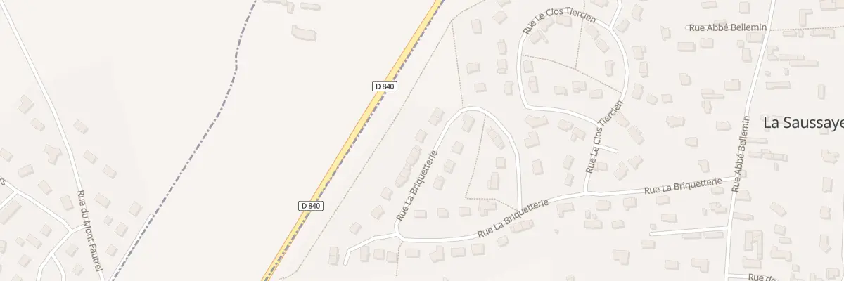 Plan du 51 Rue de la Briqueterie à La Saussaye