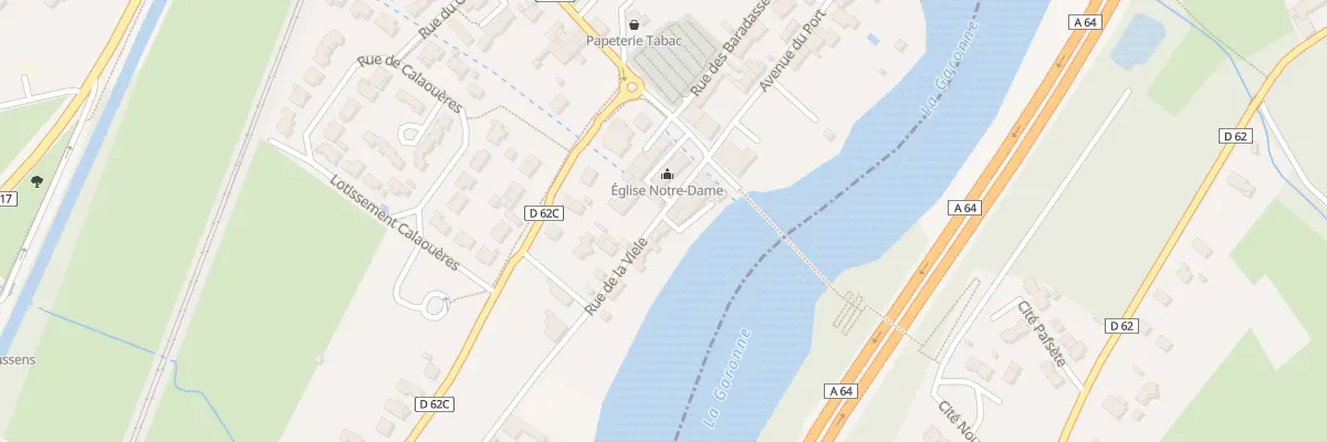 Plan du 5 Rue de l’Eglise à Boussens