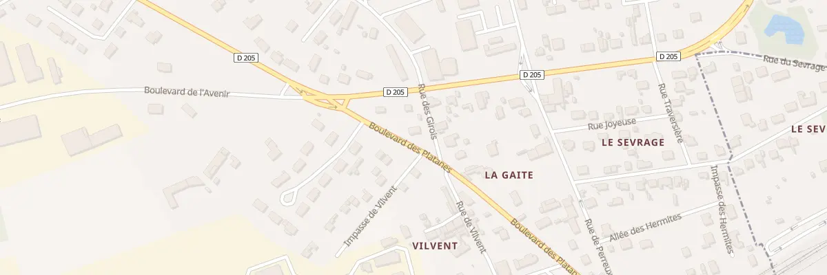 Plan du 1B Rue des Girois à Nazelles-Négron