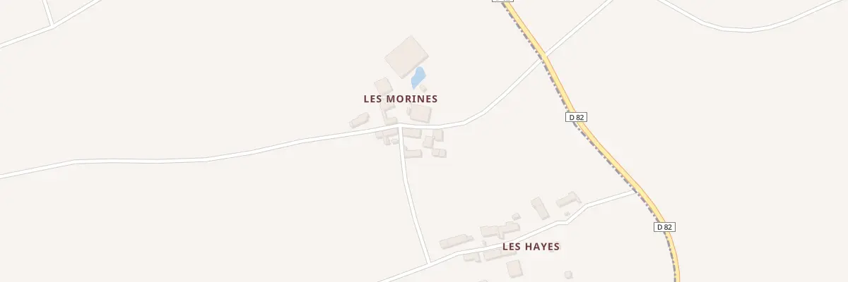 Plan du 173 Les Morines à Houssay