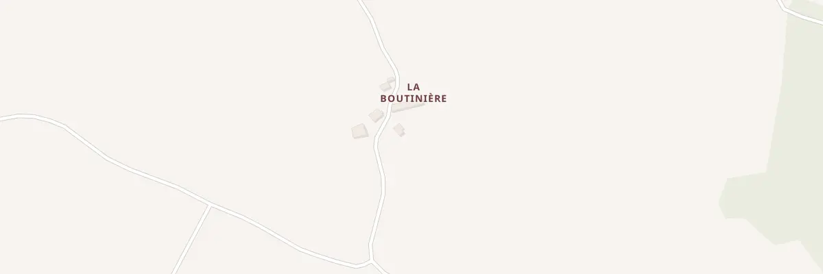 Plan du 170 La Boutinière à Boursay