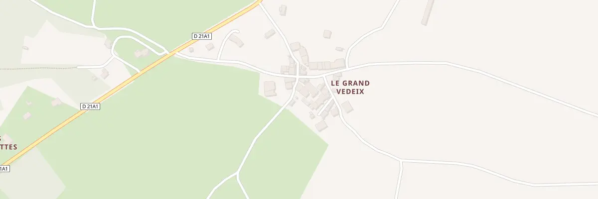 Plan du 23 Le Grand Vedeix à Saint-Cyr