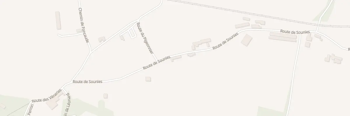 Plan du 410 Rte des Sounies à Siorac-en-Périgord