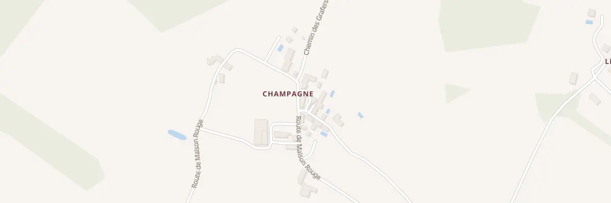 Plan du 44 La Champagne à Limeyrat