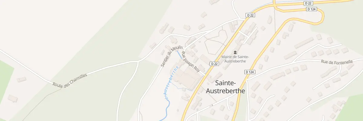 Plan du 5105 Le Bourg à Sainte-Austreberthe