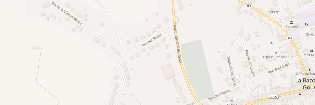 Plan du 4 Rue des Roses à La Bazoche-Gouet