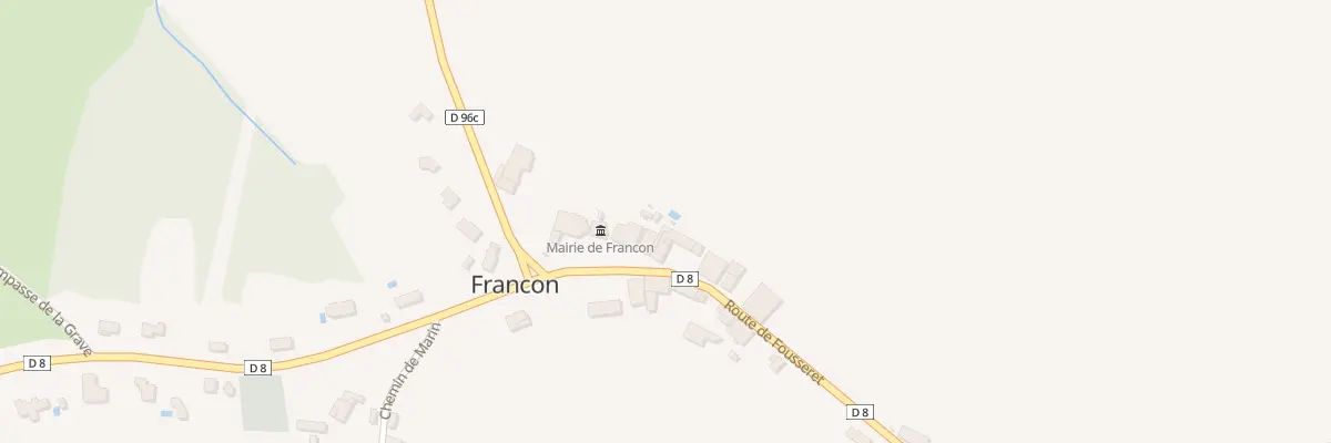 Plan du 5 Village à Francon