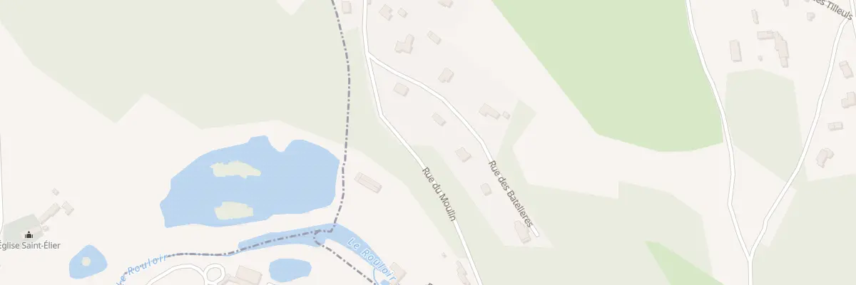 Plan du 15 Rue des Batelieres à La Croisille