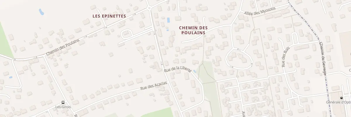 Plan du 14 Rue de la Liberté à Nazelles-Négron