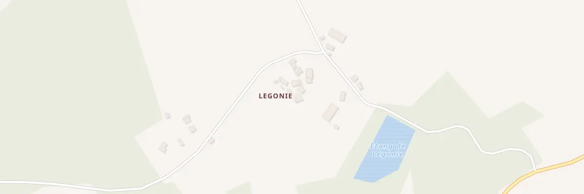 Plan du 5154 Legonie à Gorre