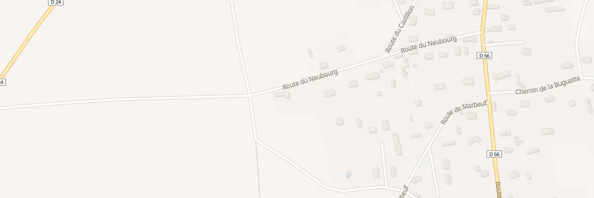 Plan du 64 Rte du Neubourg à Cesseville