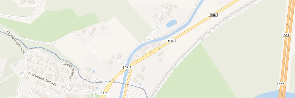 Plan du 12 Rue de la Rivière à Martres-Tolosane