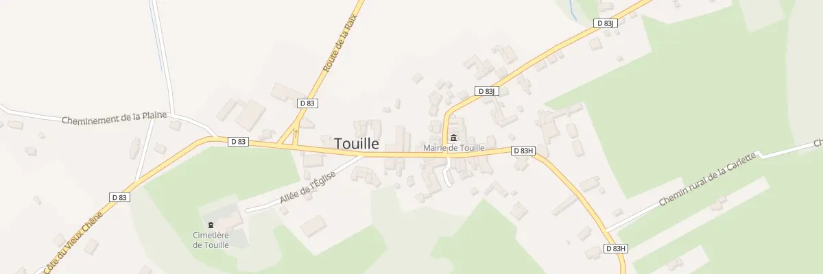Plan du 4 Rue de la Cataouere à Touille