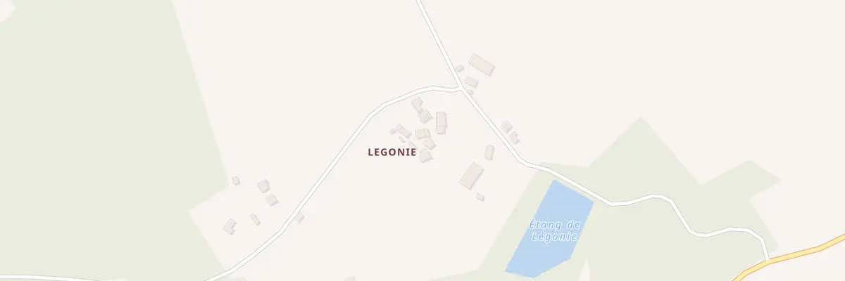 Plan du 5159 Legonie à Gorre