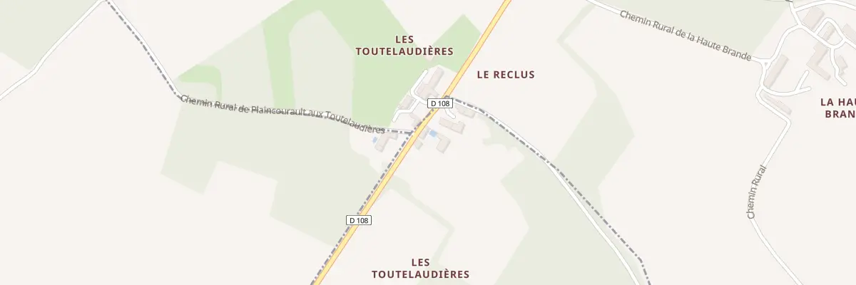 Plan du 5147 Les Toutelaudieres à Ingrandes