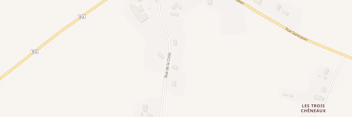 Plan du 5 Rue de la Croix à Meaucé