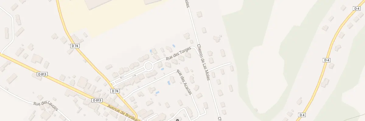 Plan du 4 Rue des Torges à Malause