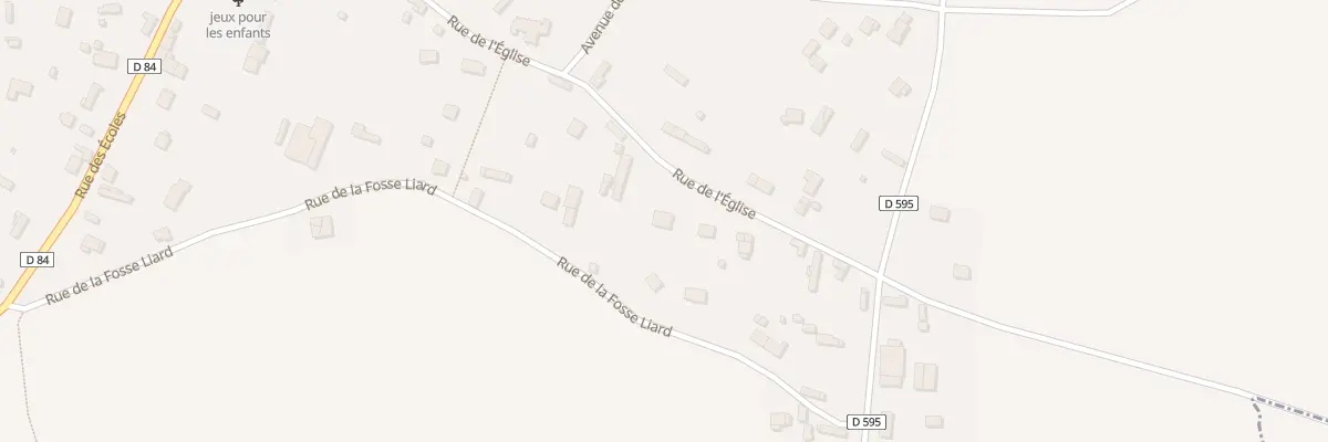 Plan du 18Q Rue de l’Eglise à Crestot