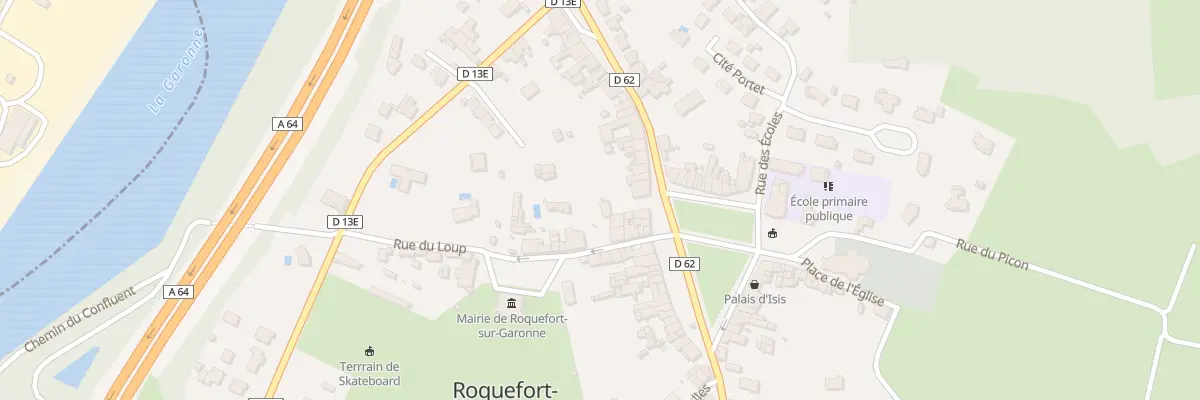 Plan du 3 Pl du Pré Commun à Roquefort-sur-Garonne