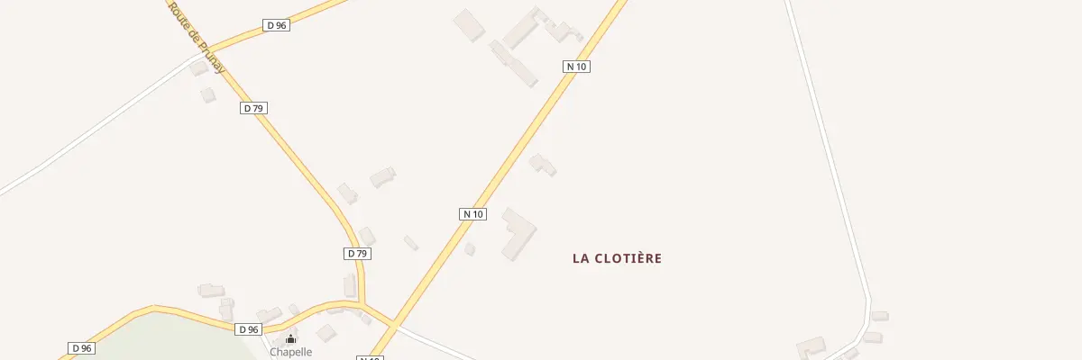 Plan du 361 La Clotiere à Saint-Amand-Longpré