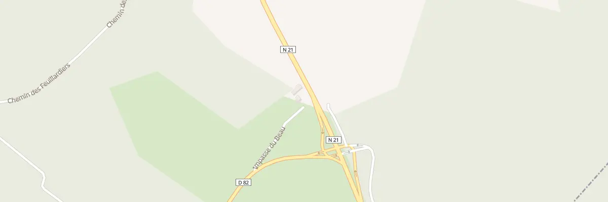 Plan du 174 Le Beau à Firbeix