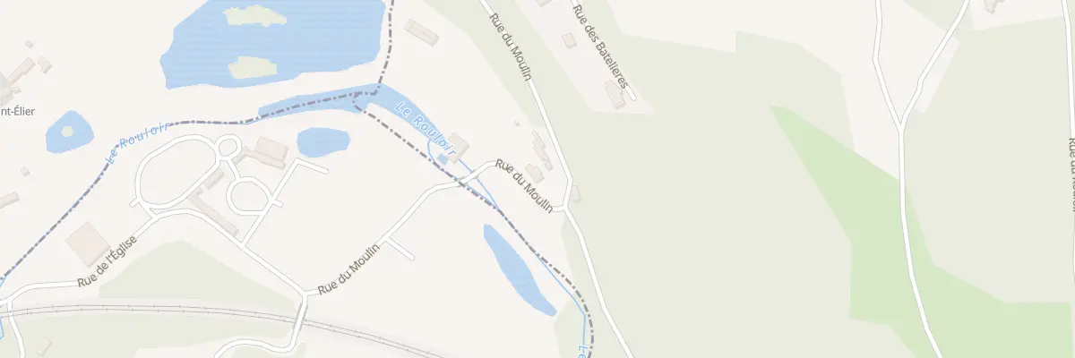 Plan du 18 Rue du Moulin à La Croisille