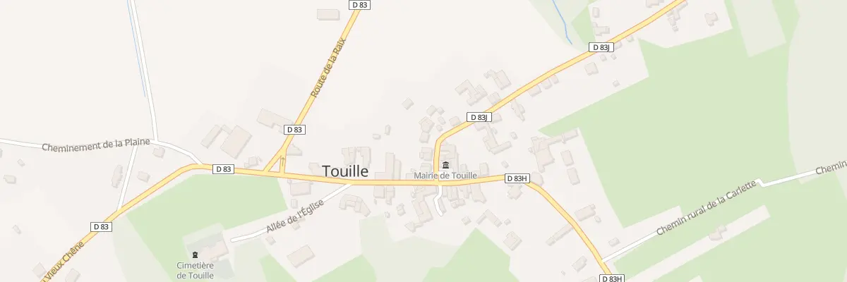 Plan du 5 Rue de la Cataouere à Touille