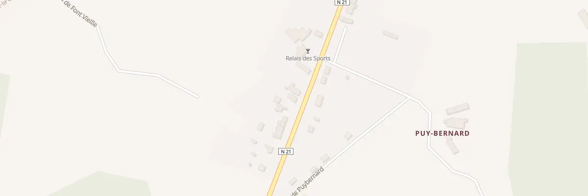 Plan du 10 Le Bourg Sud à Firbeix