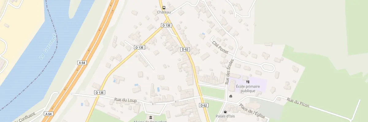 Plan du 9 Rue de la République à Roquefort-sur-Garonne