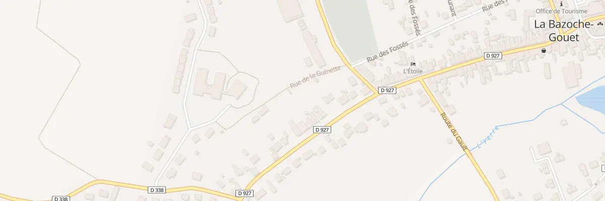 Plan du 12 Rue de la Guinette à La Bazoche-Gouet