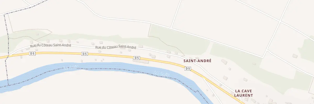 Plan du 24 Rue du Coteau Saint-André à Villiers-sur-Loir
