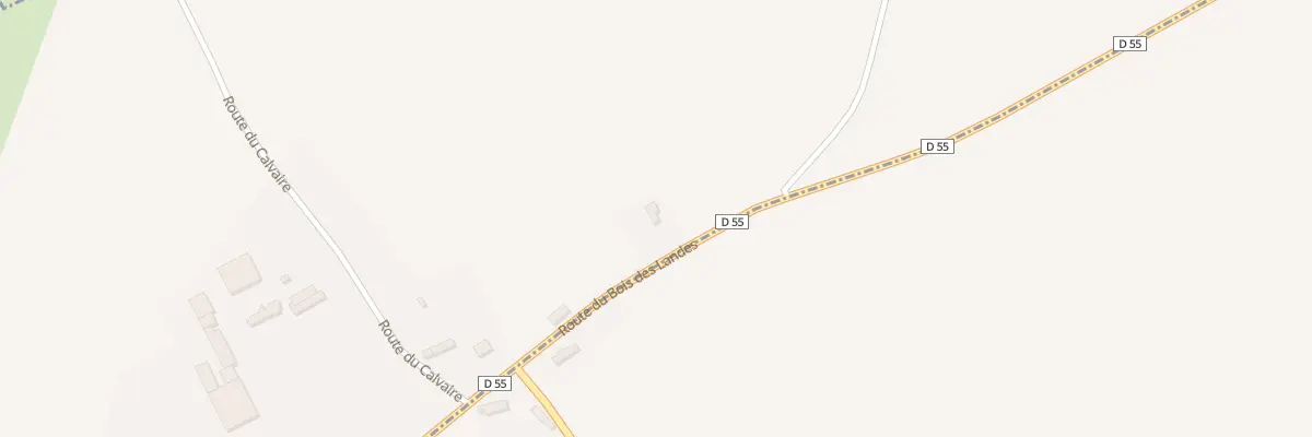 Plan du 853 Rte du Bois des Landes à Lestanville