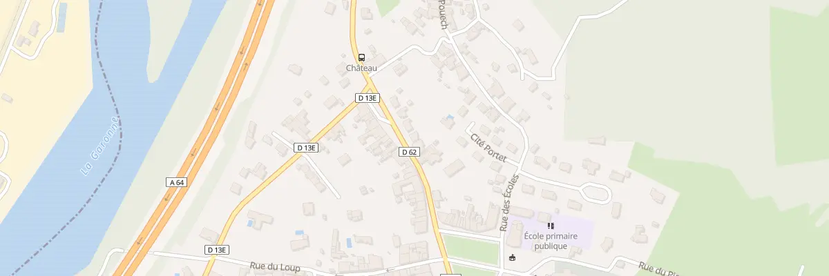 Plan du 14 Rue de la République à Roquefort-sur-Garonne