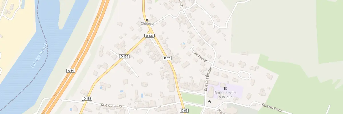 Plan du 12 Rue de la République à Roquefort-sur-Garonne