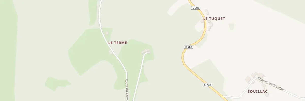 Plan du 57 Le Terme à Campagne